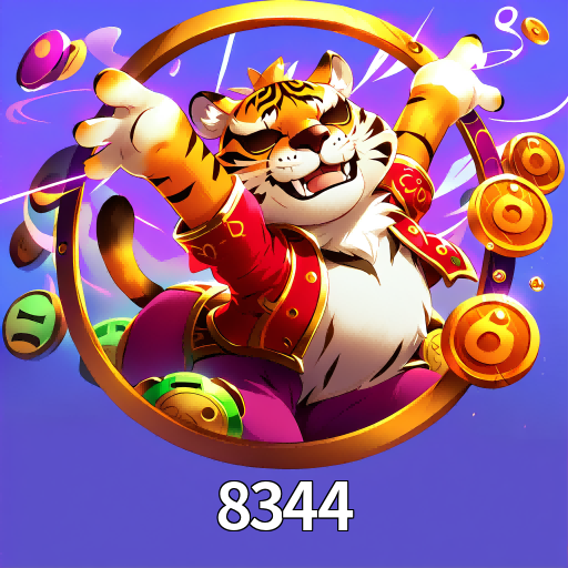 Imagem promocional da 8344 mostrando a plataforma e suas vantagens